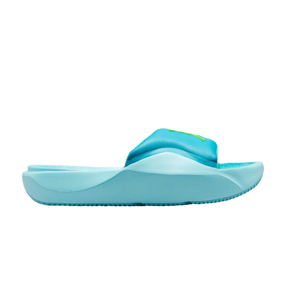 Pre-owned Air Jordan Jordan Franchise Slide Gs 'chlorine Blue' | Kid's Size 7
