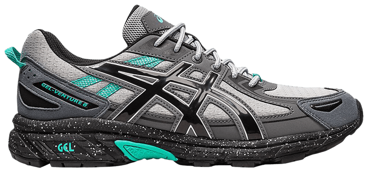 Asics Gel Venture 6 Trail Mid Grey Black Mint