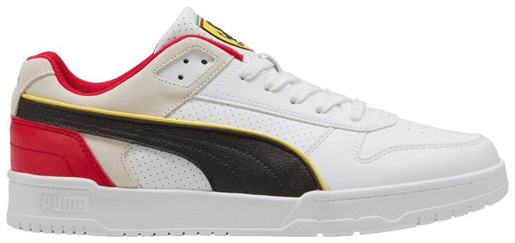 Scuderia Ferrari x Puma RBD Game Low White Rosso Corsa