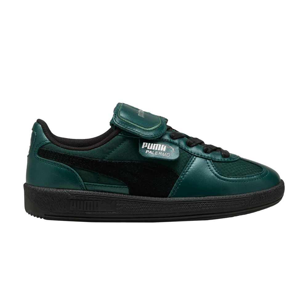 Pre-owned Puma Harry Potter X Palermo 2 Big Kid 'slytherin' | Green | Kid's Size 5