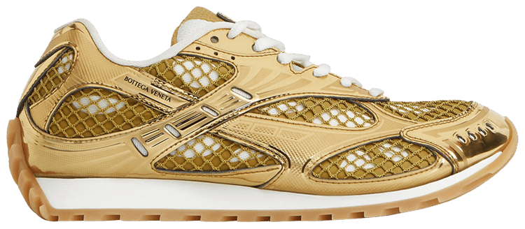 Bottega Veneta Orbit Sneaker Gold