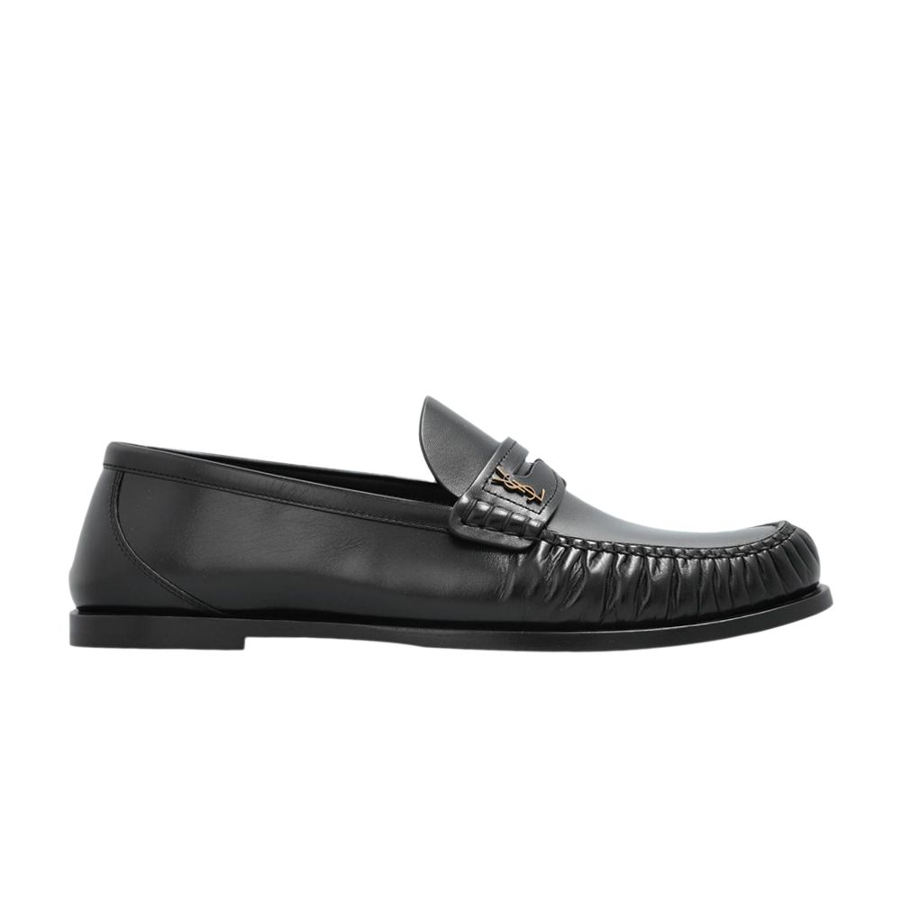 Pre-owned Saint Laurent Le Loafer Penny Slippers 'black' | Men's Size 39