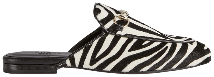 Gucci Wmns Princetown Slipper Zebra
