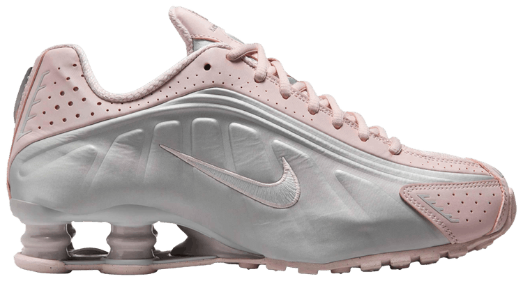 Nike Wmns Shox R4 Barely Rose Metallic Platinum