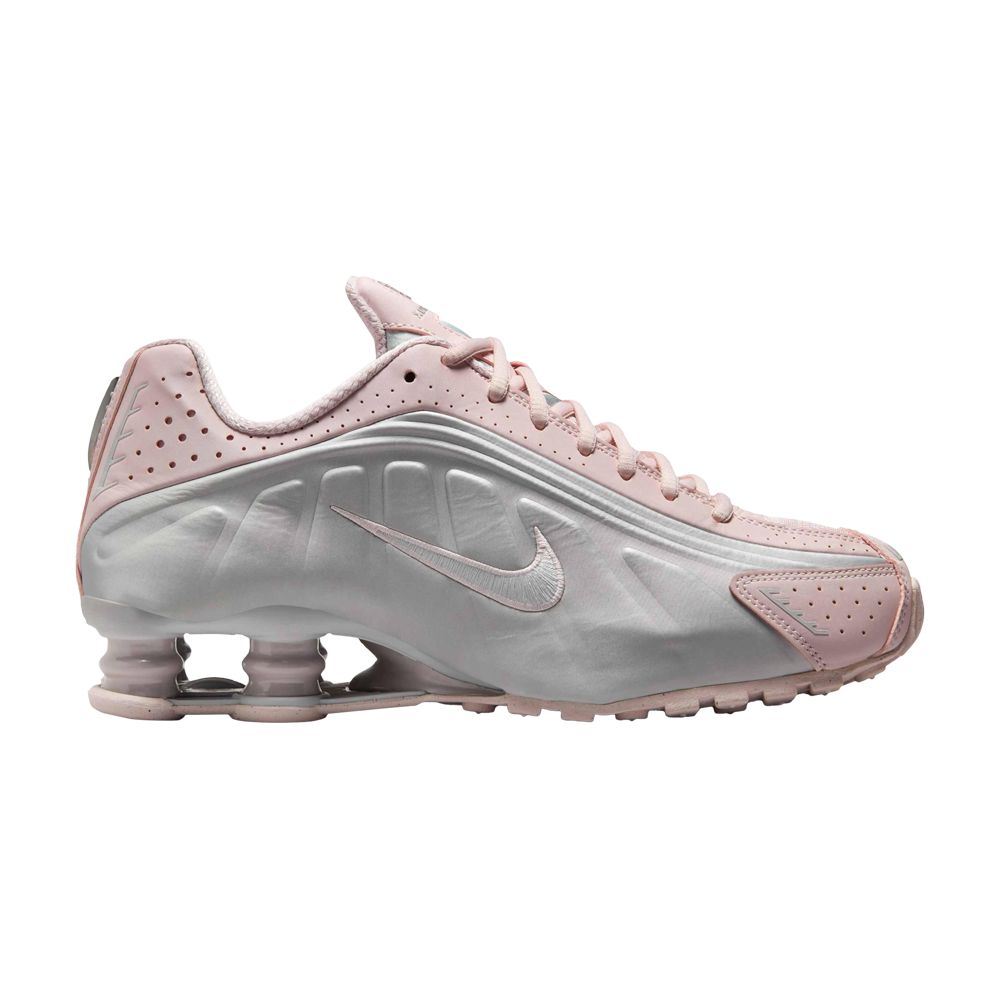 Pre-owned Nike Wmns Shox R4 'barely Rose Metallic Platinum' | Pink | Women's Size 11
