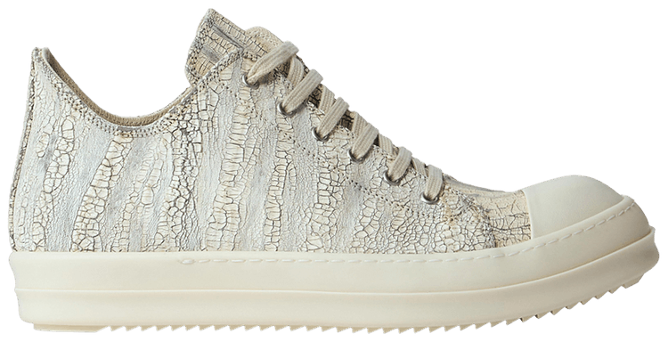 Buy Rick Owens DRKSHDW Hollywood Low 'Milk Cracked Leather