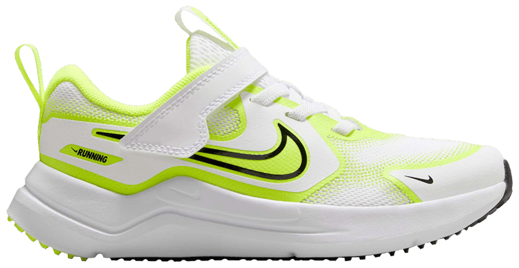 Nike Cosmic Runner PS White Volt Black