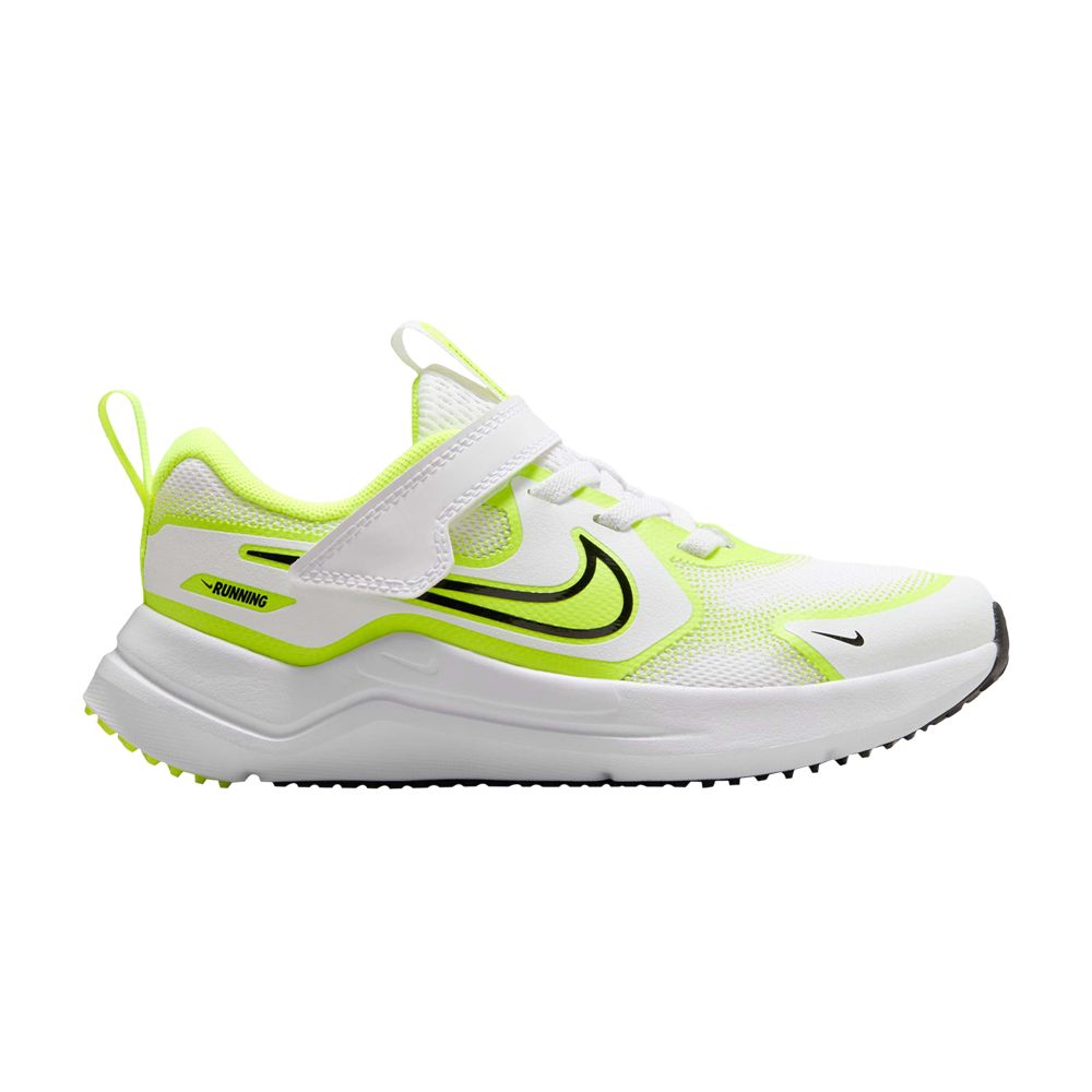 Pre-owned Nike Cosmic Runner Ps 'white Volt Black' | Kid's Size 1.5