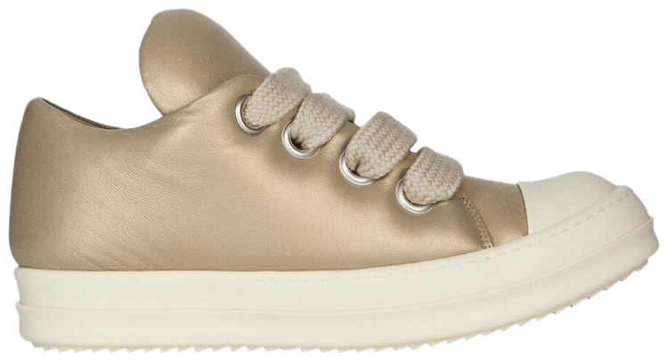 Rick Owens Wmns Hollywood Runaway Jumbo Laced Low Gold