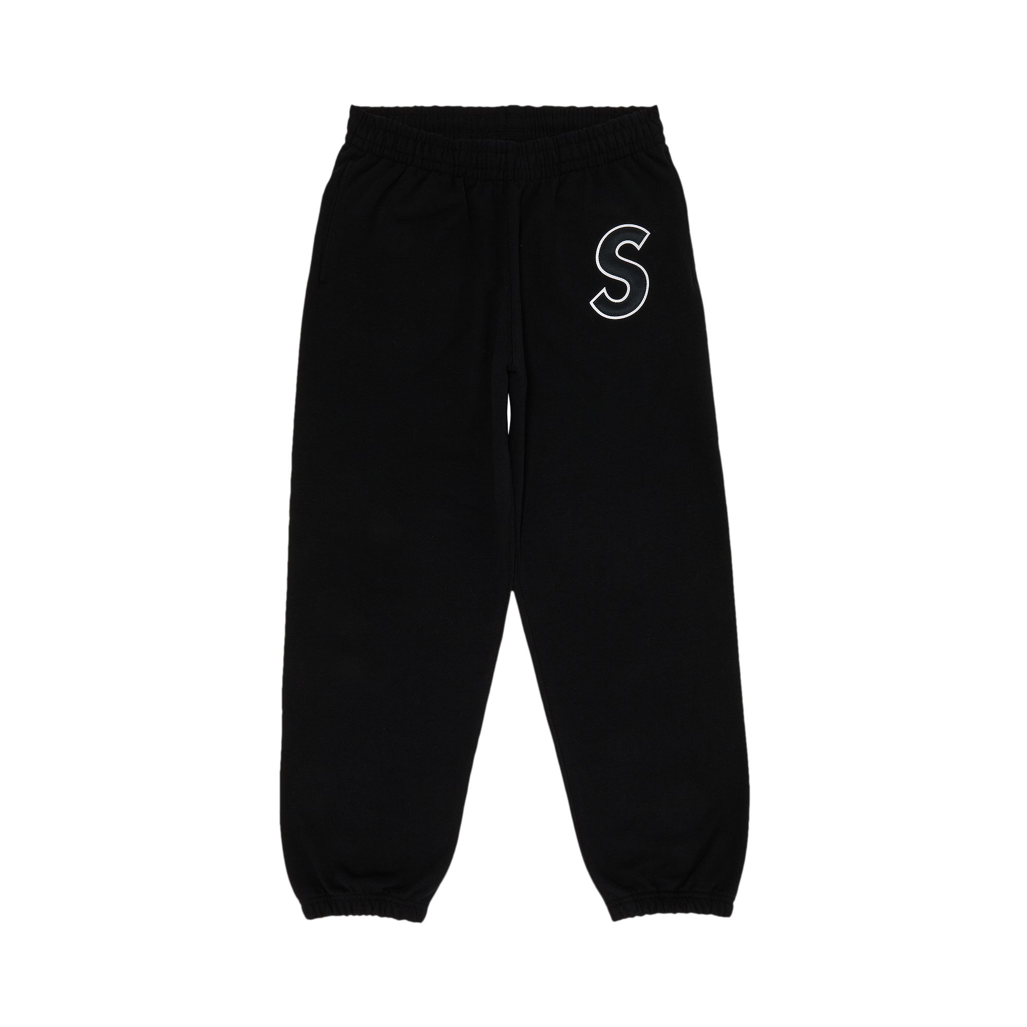 Pre-owned Supreme S Logo Sweatpant 'black' | Men's Size L