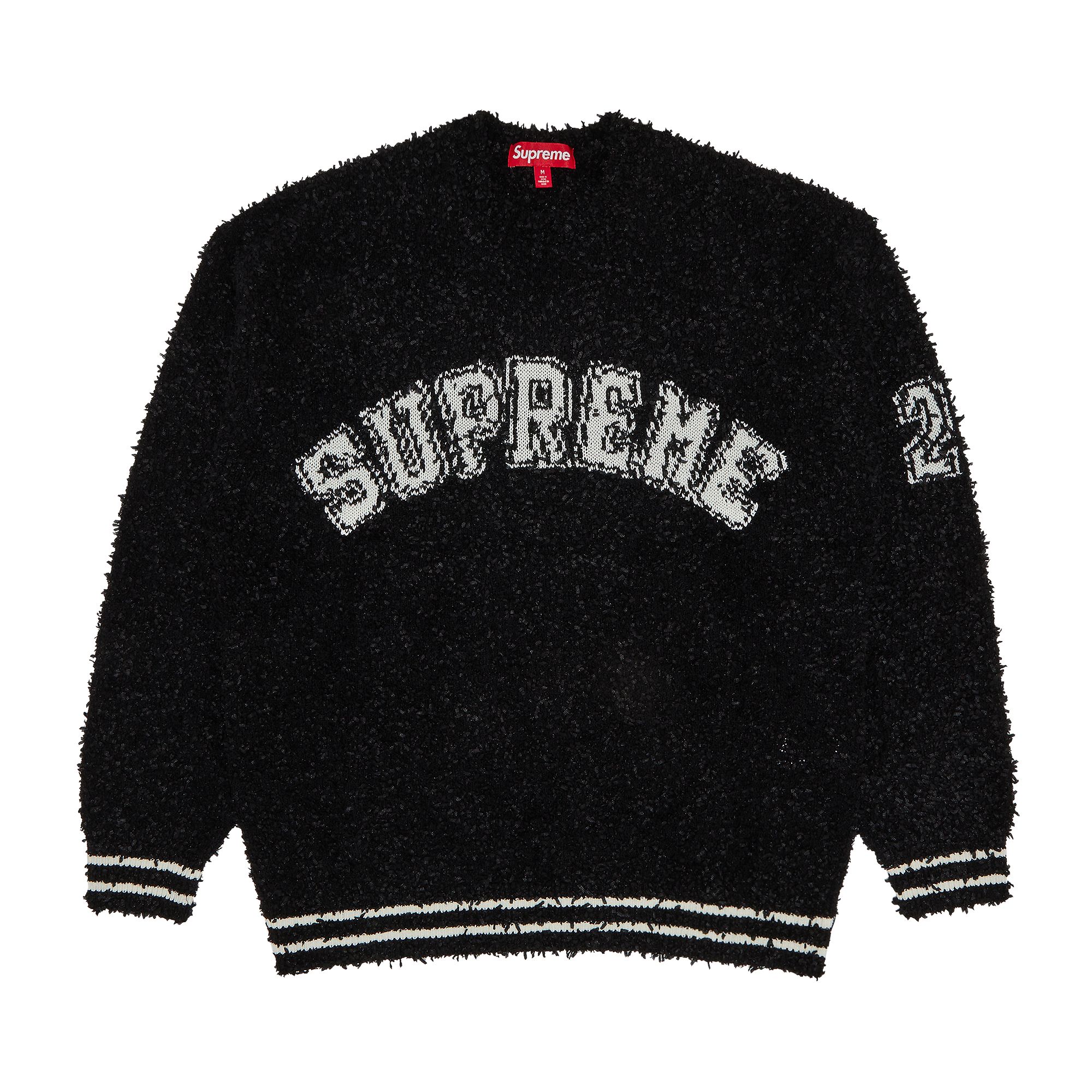 Pre-owned Supreme Textured Arc Sweater 'black' | Men's Size M