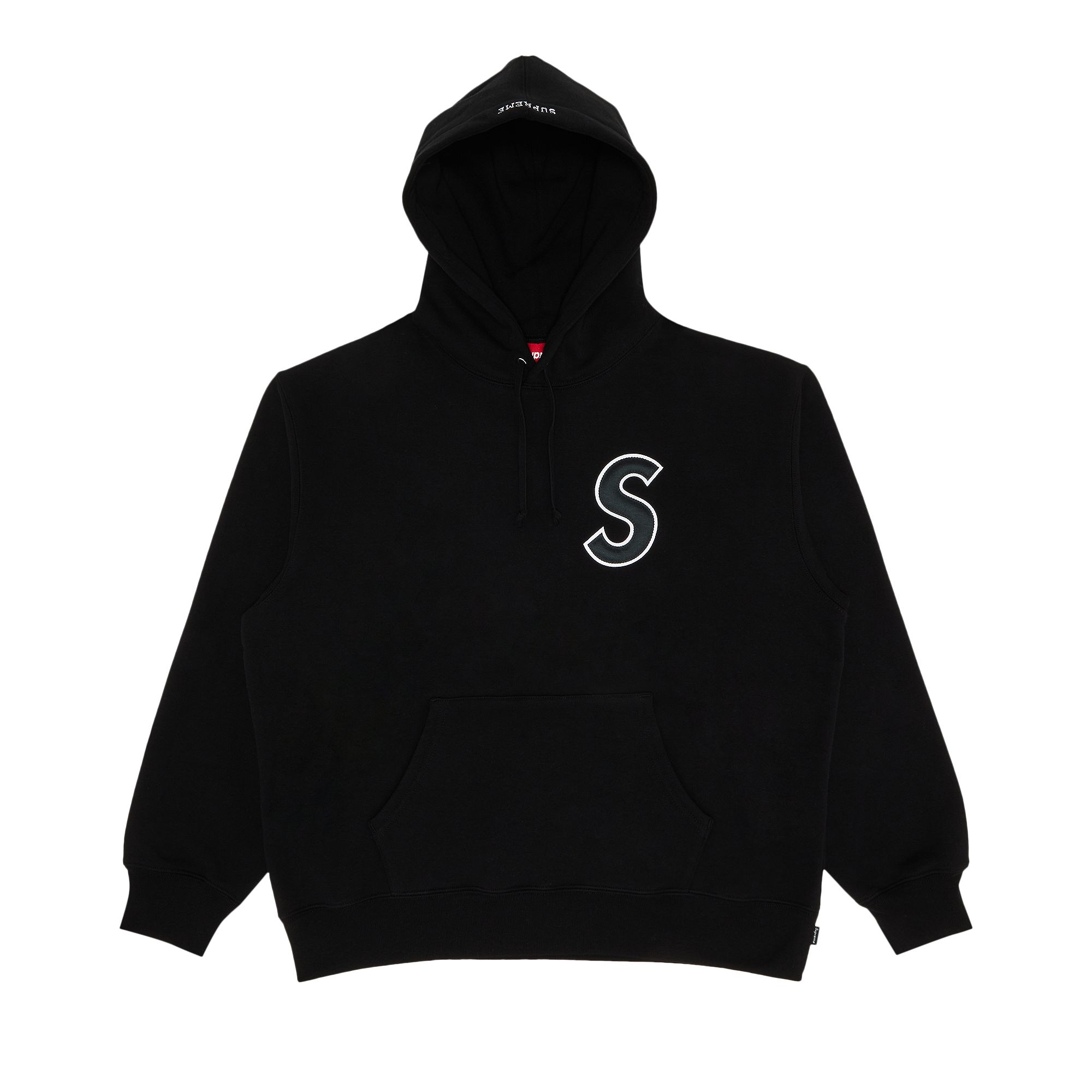 Pre-owned Supreme S Logo Hooded Sweatshirt 'black' | Men's Size Xl