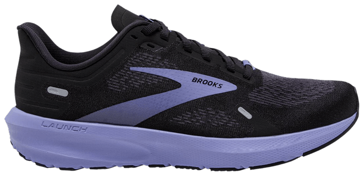 Brooks Wmns Launch 9 Black Ebony Purple