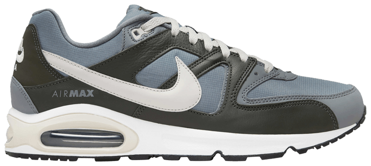 NIKE Air Max Command/ ライトグレー Nike Air Max Command White Gray Red Lace Up 397690169 Arch
