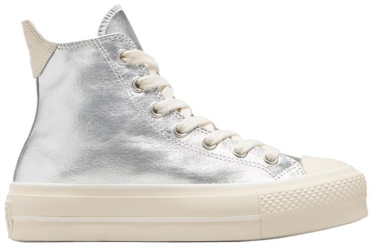 Buy Converse Wmns Chuck Taylor All Star Lift High 'Metallic - Pure