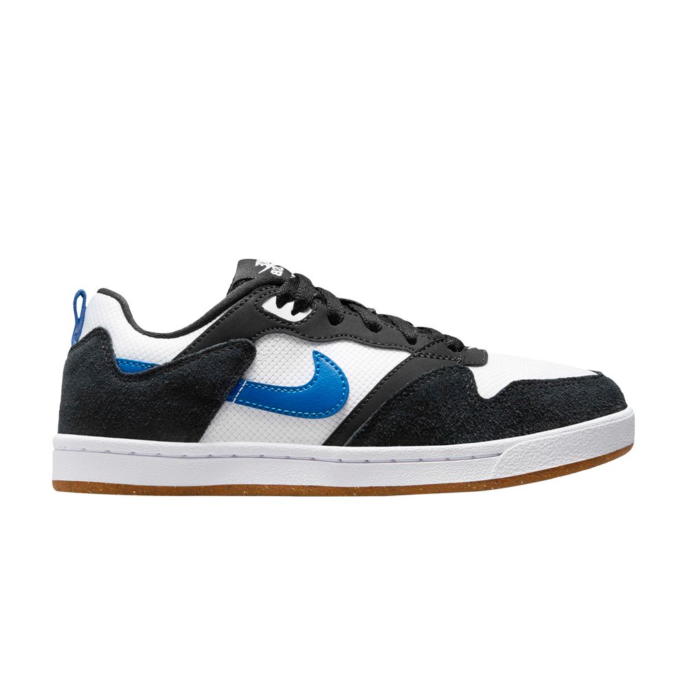 Nike Alleyoop SB GS 'White Black Team Royal' | Kid's Size 7 - CJ0883-104
