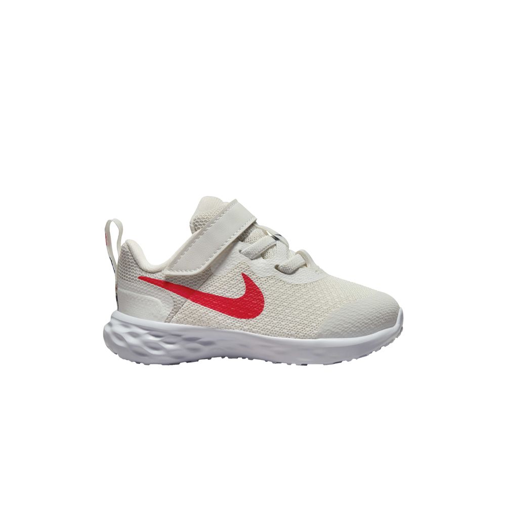 Pre-owned Nike Revolution 6 Td 'summit White Track Red' | Cream | Infant Size 6