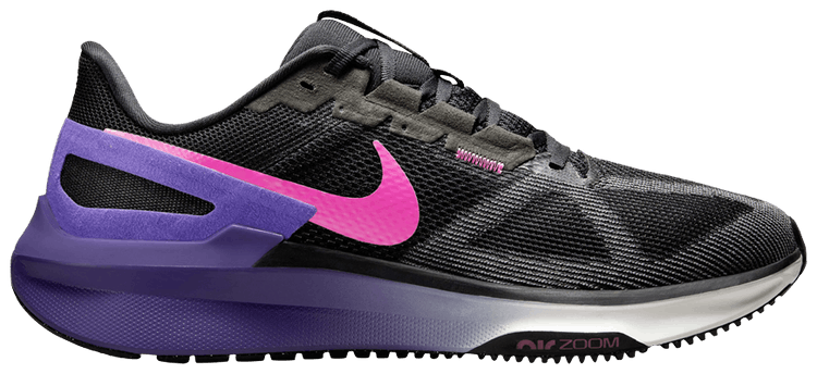 Nike Air Zoom Structure 25 Black Field Purple Laser Fuchsia