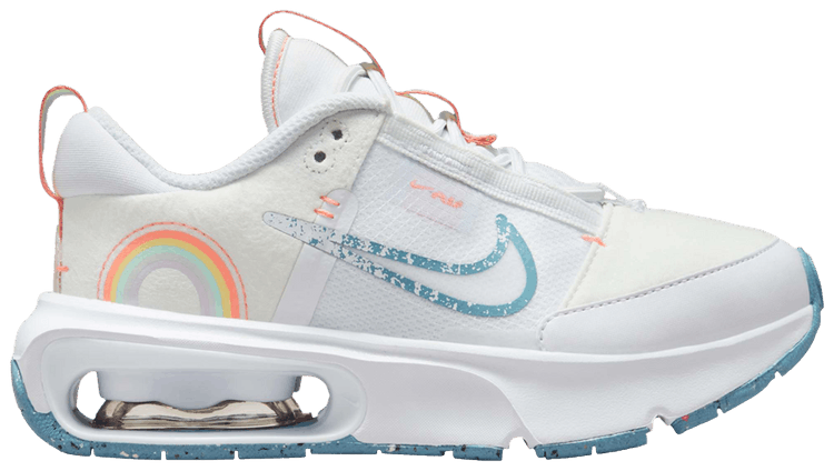 Nike Air Max Interlock SE PS White Worn Blue Rainbow