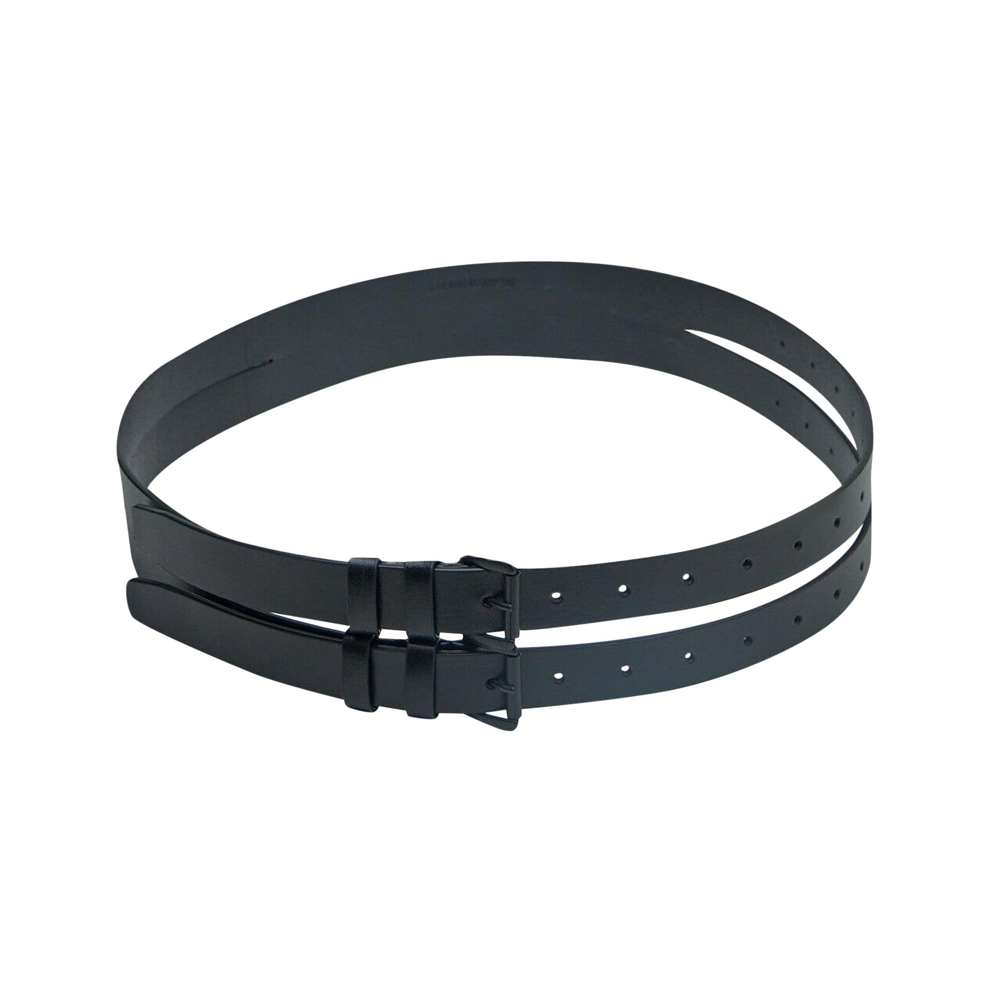 Pre-owned Ann Demeulemeester Mack Double Belt 'black' | Women's Size S