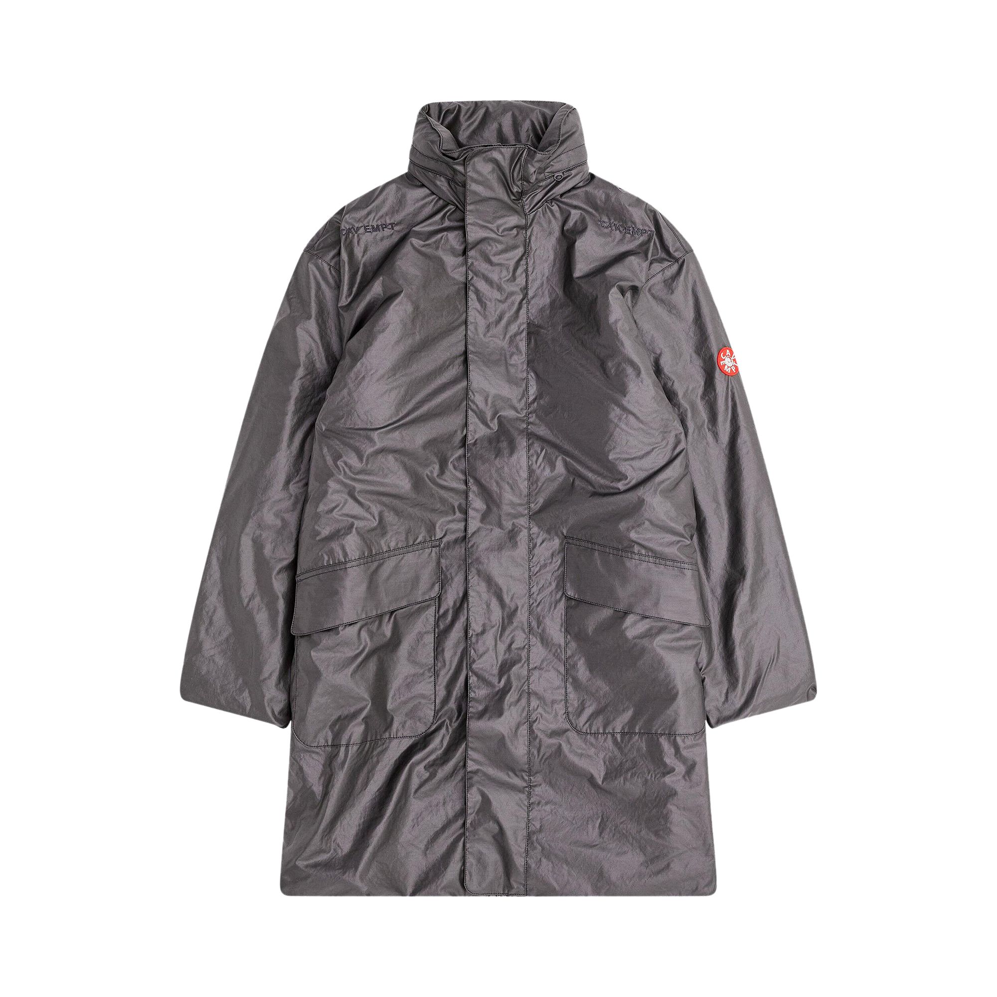 Pre-owned Cav Empt Fleece Lined Zip Coat 'charcoal' | Black | Men's Size M