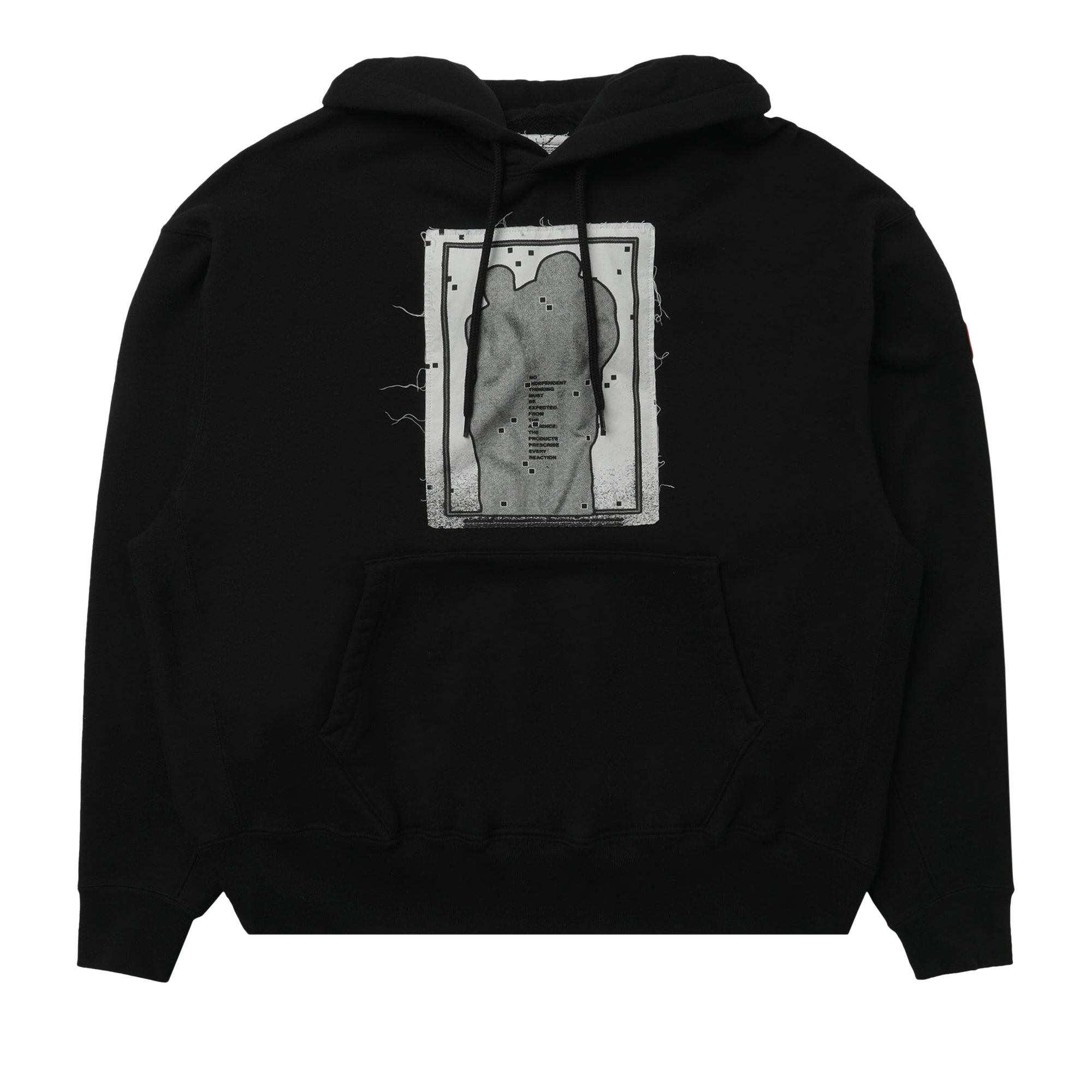 Pre-owned Cav Empt As 5d Or Hoodie 'black' | Men's Size L