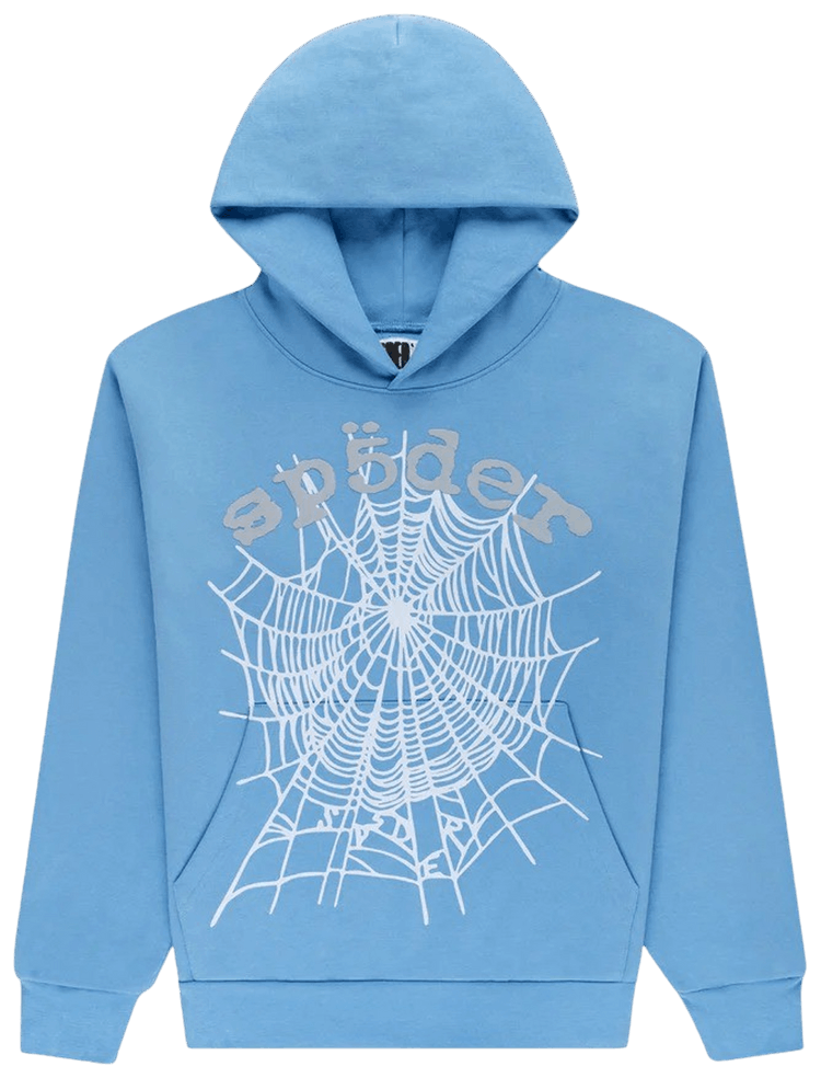 Buy Sp5der OG Web V2 Hoodie 'Dusty Blue' - 02406
