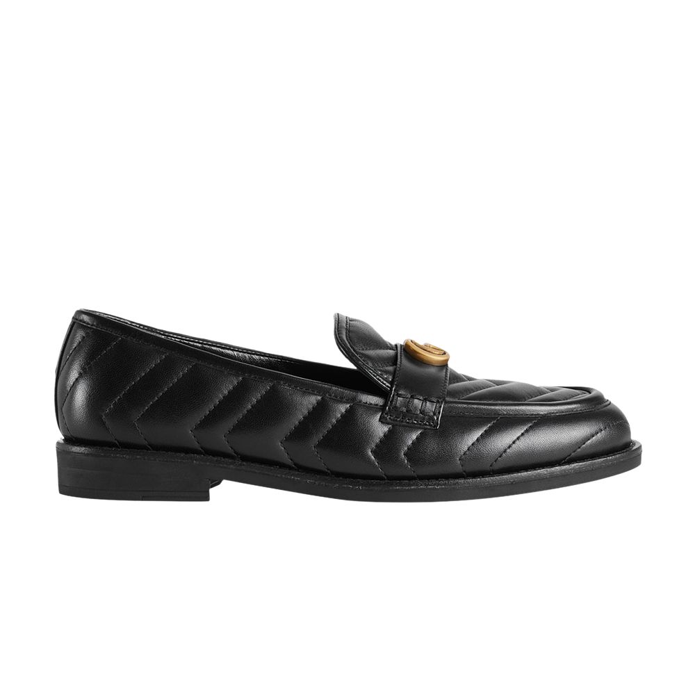 Pre-owned Gucci Wmns Double G Loafers 'black' | Women's Size 1.5