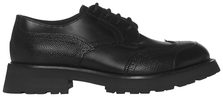 Alexander McQueen Punk Worker Derby Black