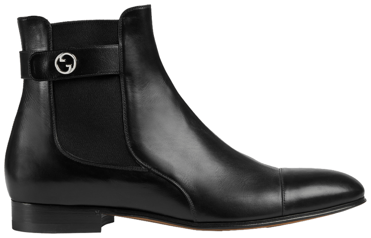 Gucci Blondie Ankle Boot Black