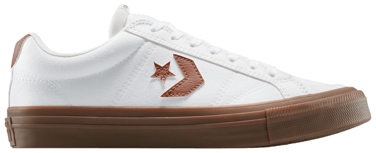 Converse Sport Casual White Red Terracotta Gum