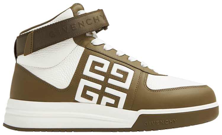 Givenchy G4 Sneaker High Khaki White