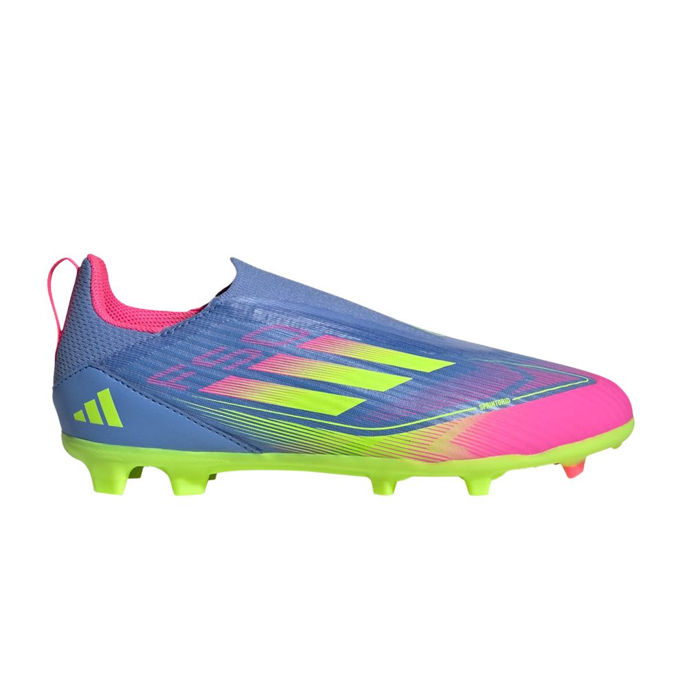 adidas Adizero F50 League Laceless FG MG K 'Celestial Victory Pack' | Blue | Kid's Size 12 - IE3742