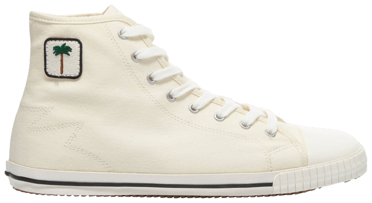 Palm Angels Vulcanized High White