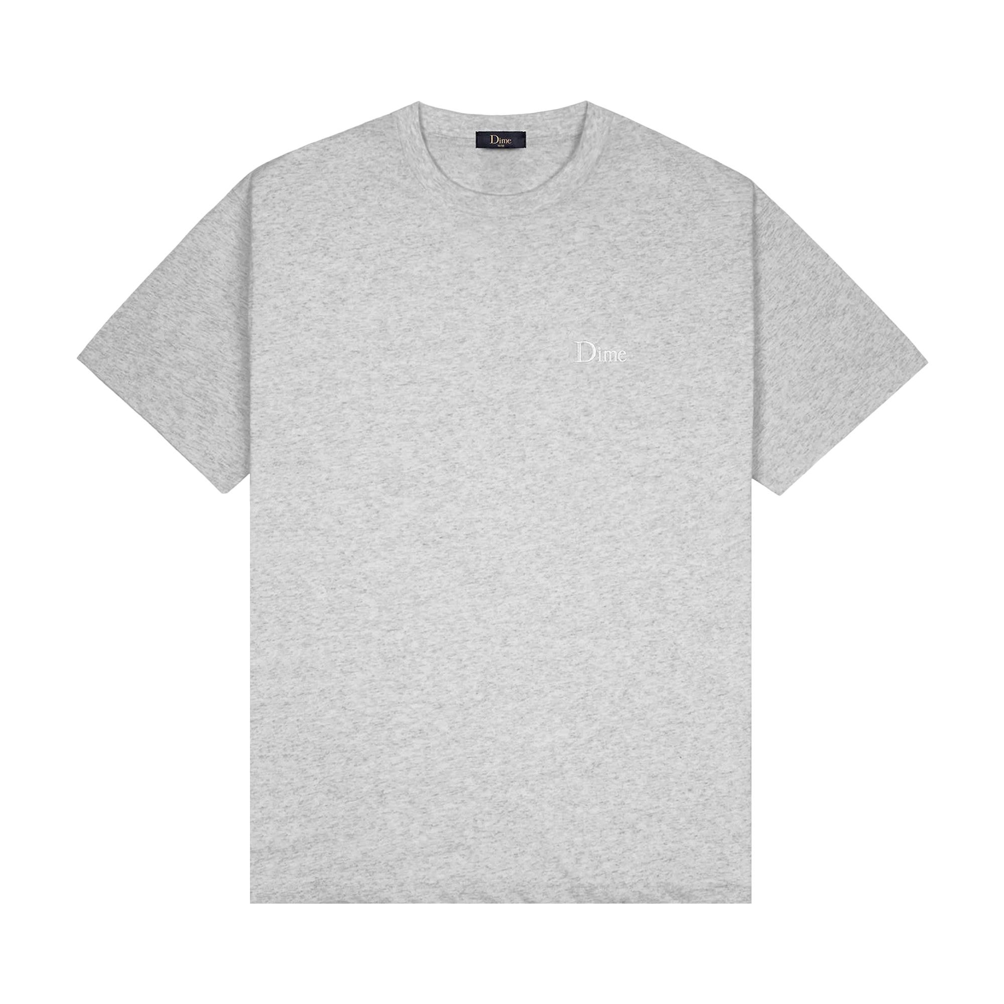 Pre-owned Dime Classic Small Logo Tee 'grey' | Men's Size S In Gray