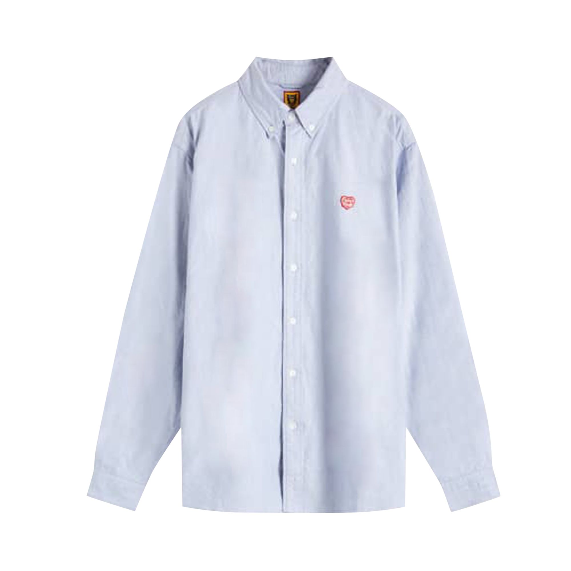 Pre-owned Human Made Oxford Button Down Shirt 'blue' | Men's Size L