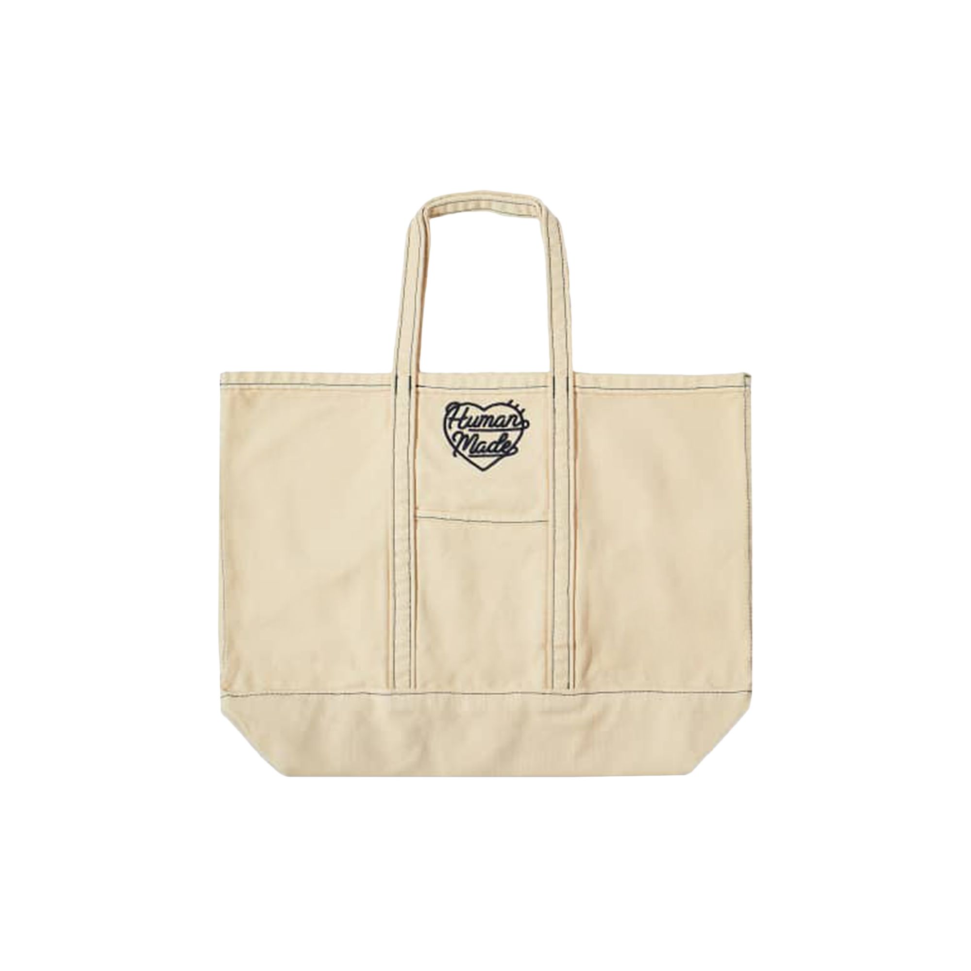 Pre-owned Human Made Garment Dyed Tote Bag 'white' | Men's Size Onesize