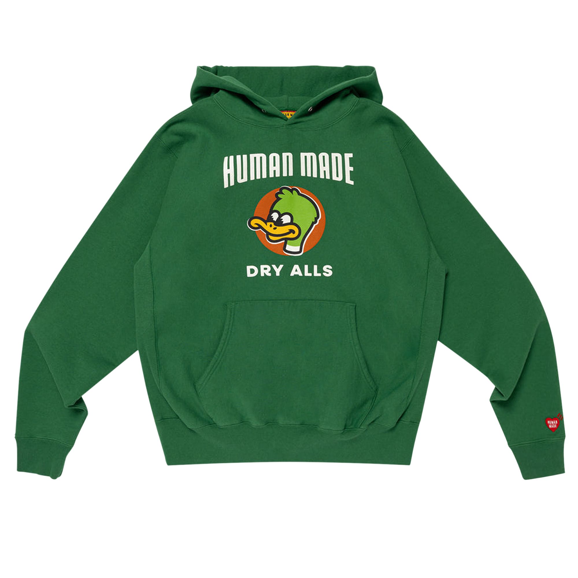 Pre-owned Human Made Heavyweight Hoodie 'green' | Men's Size M