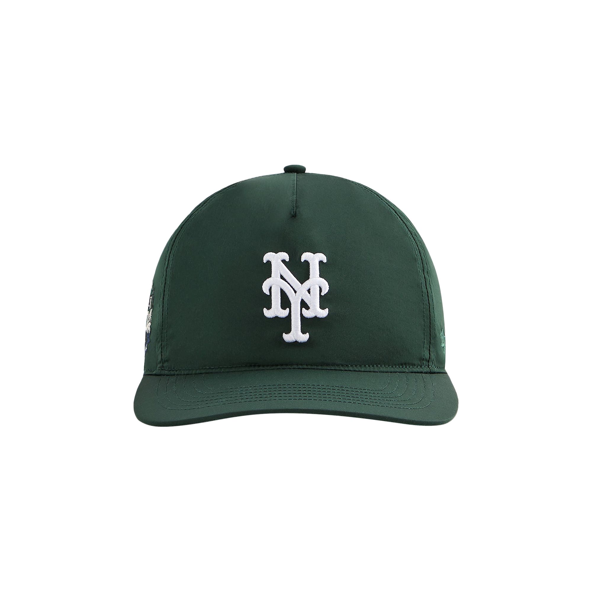 Pre-owned Kith & '47 For The New York Mets Nylon Hitch Snapback 'stadium' | Green | Men's Size Onesize