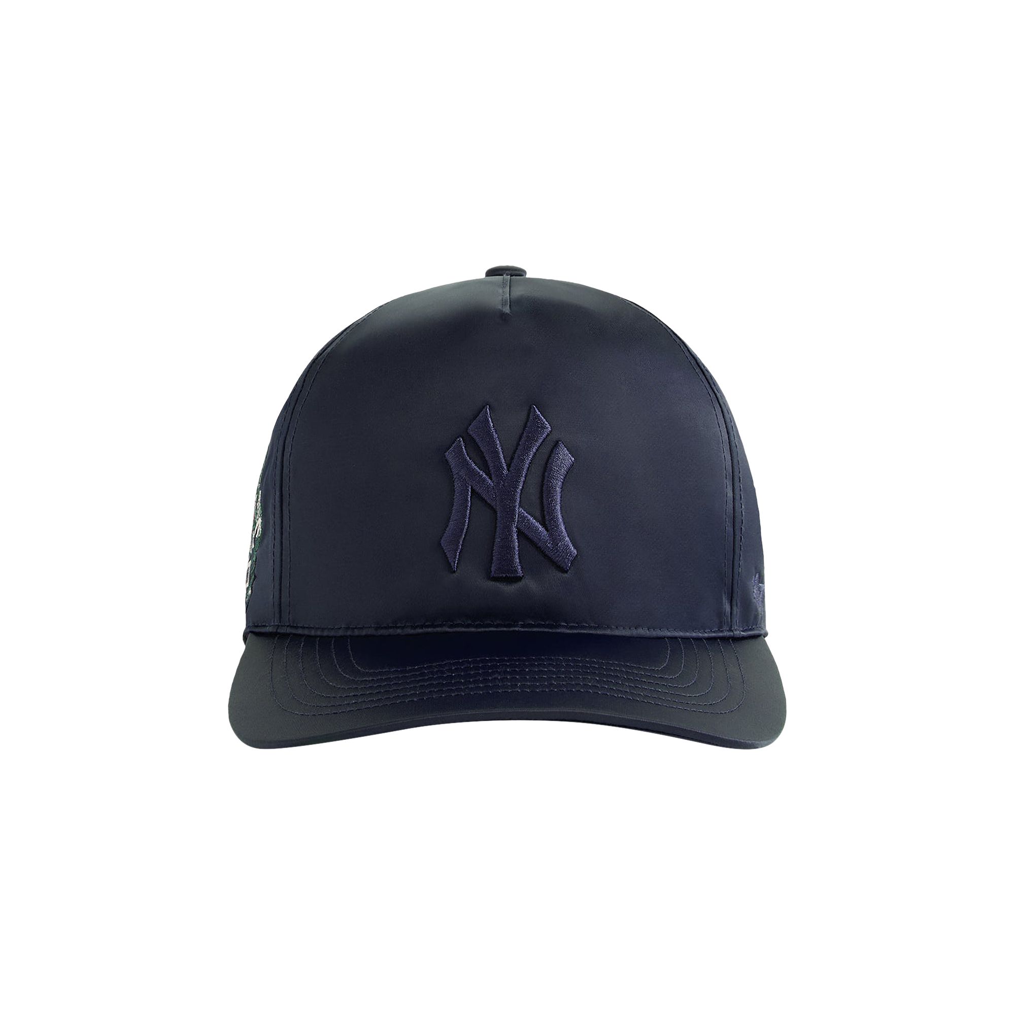 Pre-owned Kith & '47 For The New York Yankees Satin Hitch Snapback 'nocturnal' | Blue | Men's Size Onesize