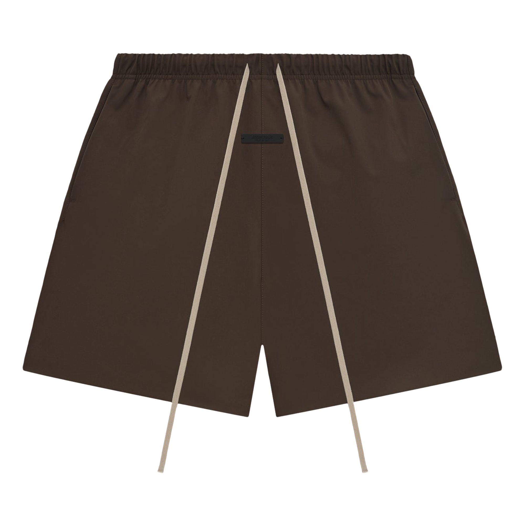 Pre-owned Essentials Fear Of God Bonded Nylon Soccer Short 'brown' | Men's Size M