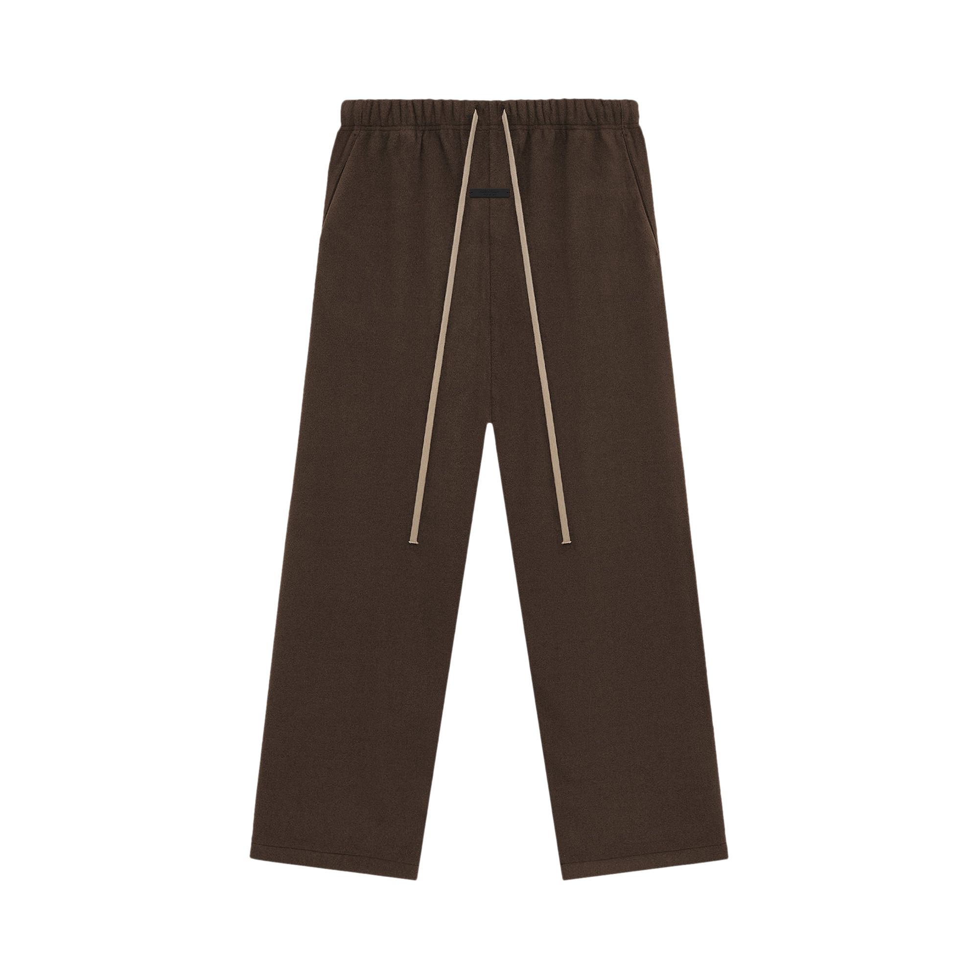 Pre-owned Essentials Fear Of God  Brushed Relaxed Pant 'brown' | Men's Size L