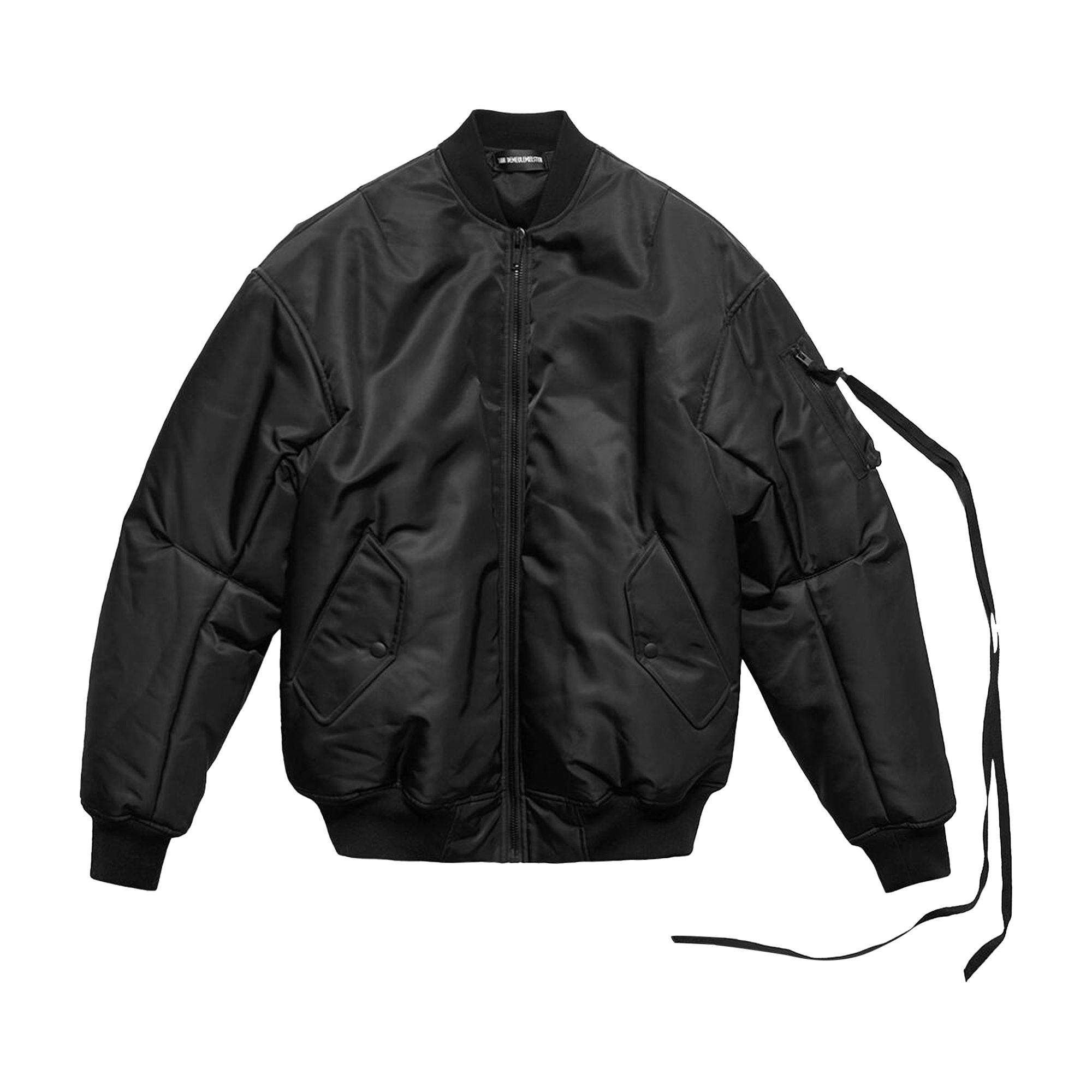 Pre-owned Ann Demeulemeester High Comfort Bomber 'black' | Men's Size L