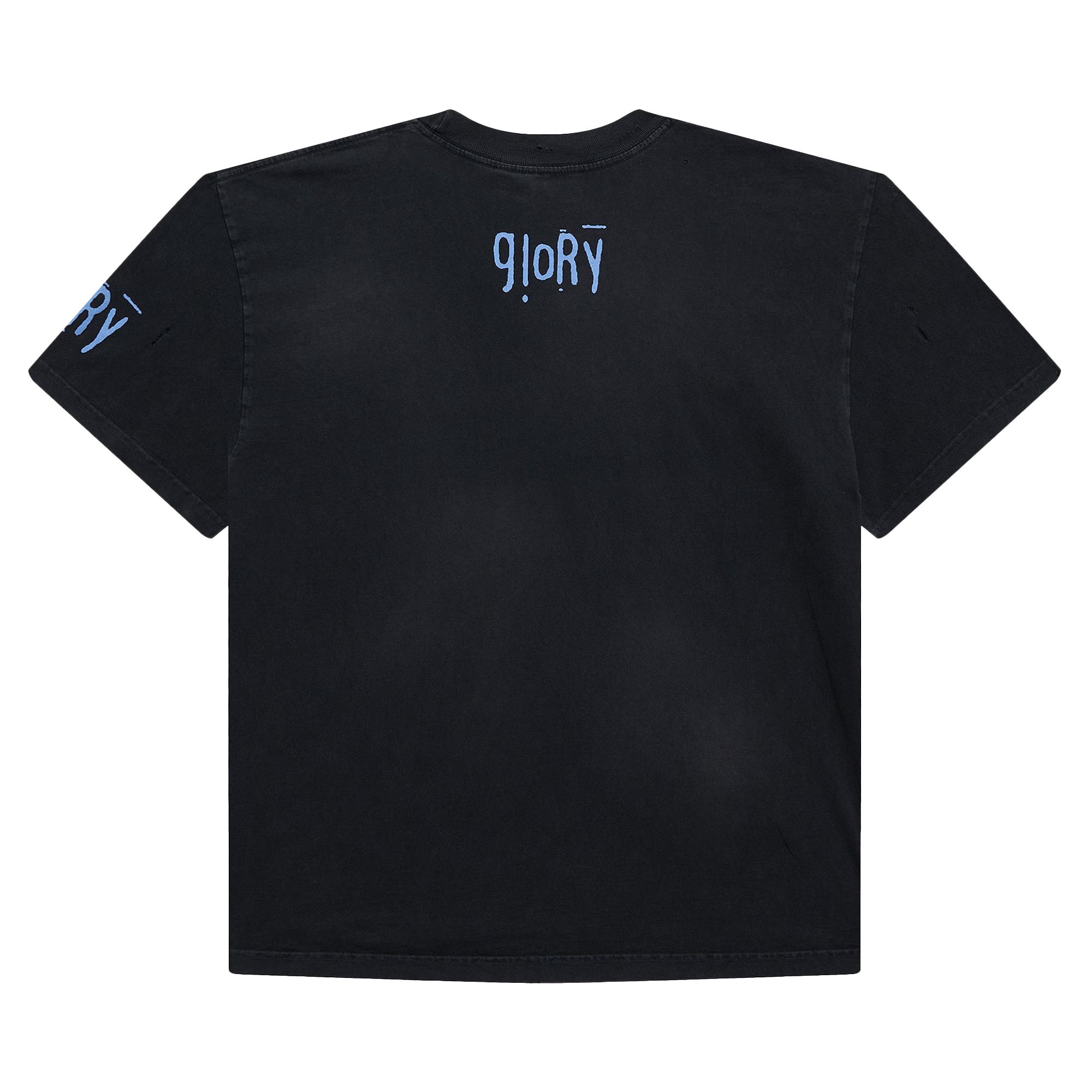 Click to view more detailed imagery on our partner's website Pre-owned Hellstar Crochet Jesus T-shirt 'black' | Men's Size L