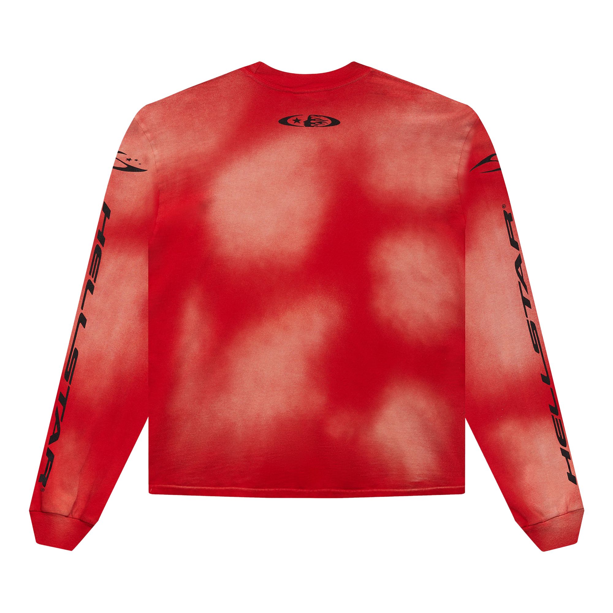 Pre-owned Hellstar H Cursive Logo Longsleeve 'red' | Men's Size S