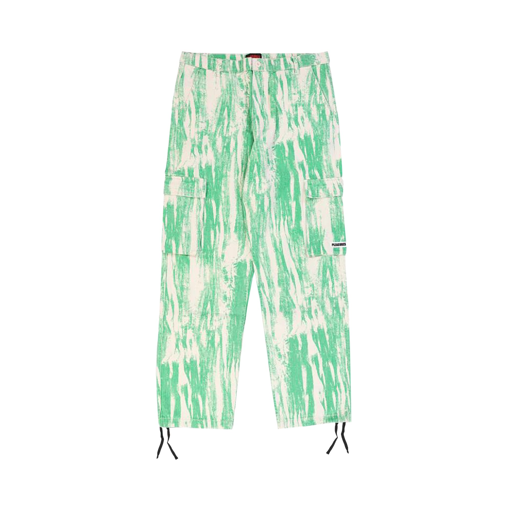 Pre-owned Pleasures Buzz Cargo Pants 'green' | Men's Size S