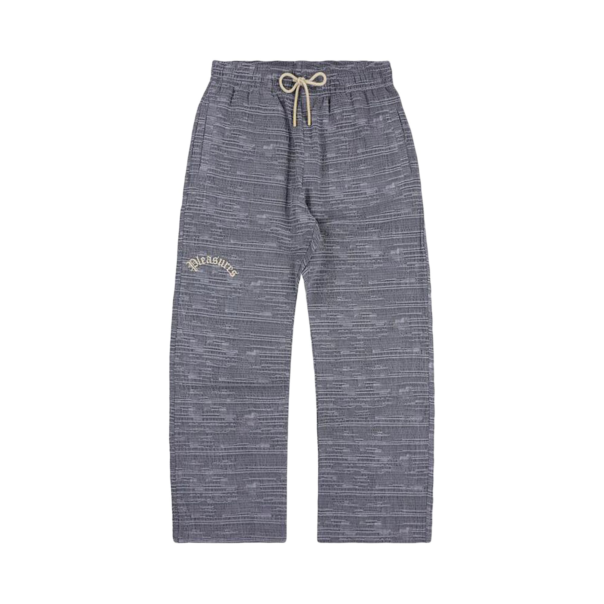 Pre-owned Pleasures Linear Easy Pants 'charcoal' | Grey | Men's Size Xxl