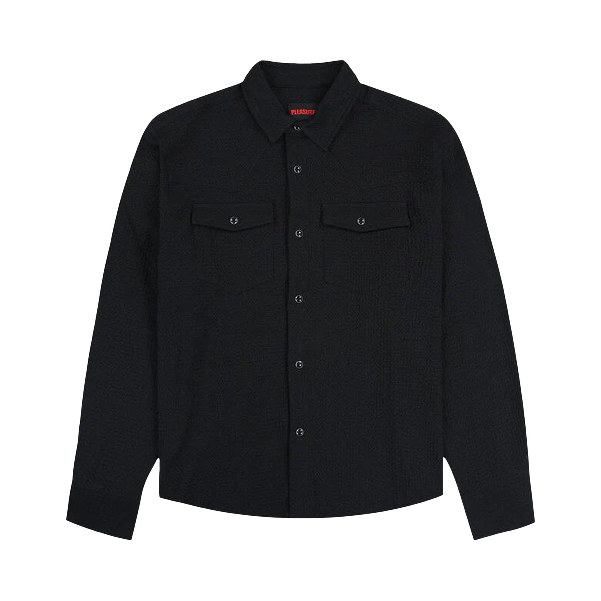 Pre-owned Pleasures Hive Western Shirt 'black' | Men's Size L