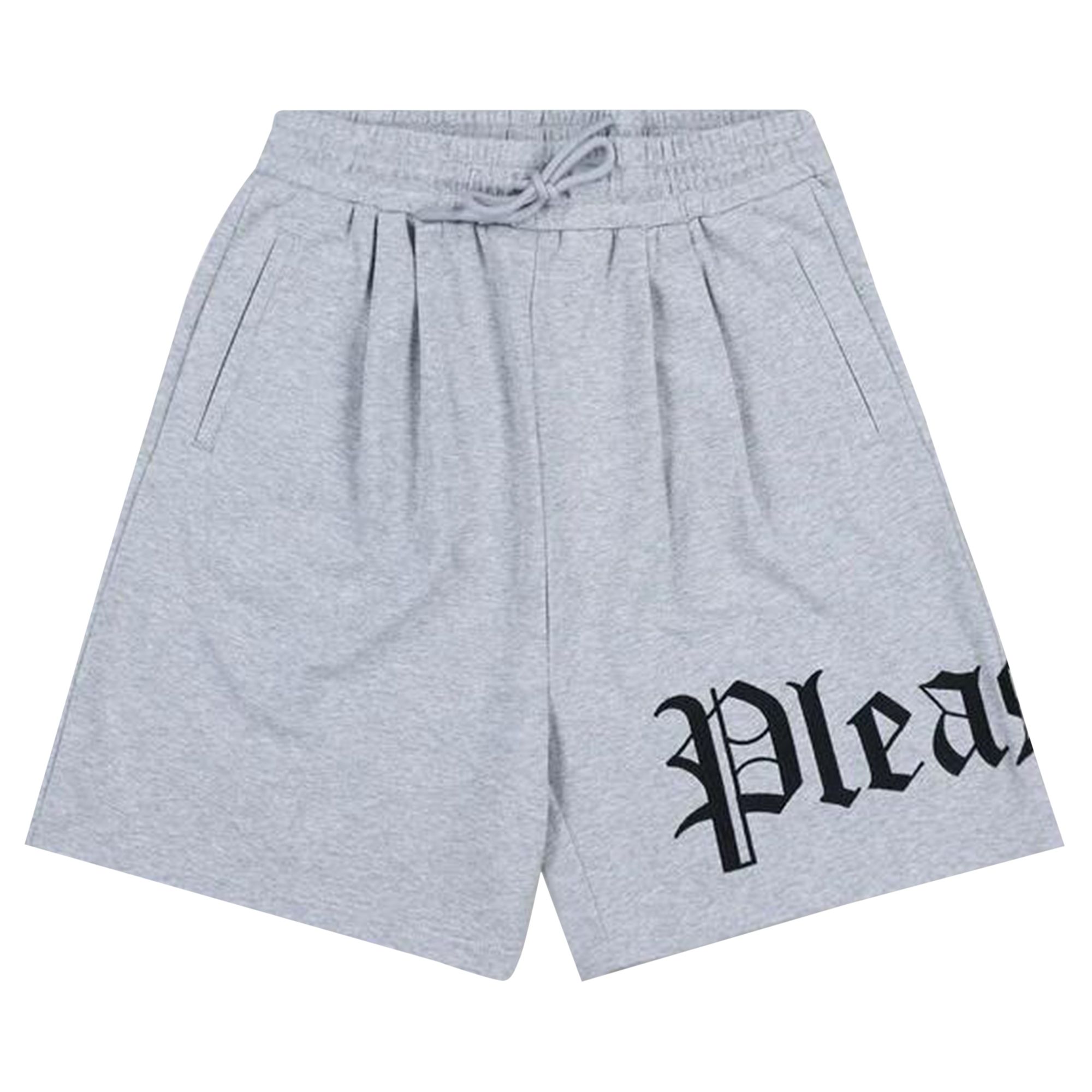 Pre-owned Pleasures Oe Wide Shorts 'grey Melange' | Men's Size Xxl