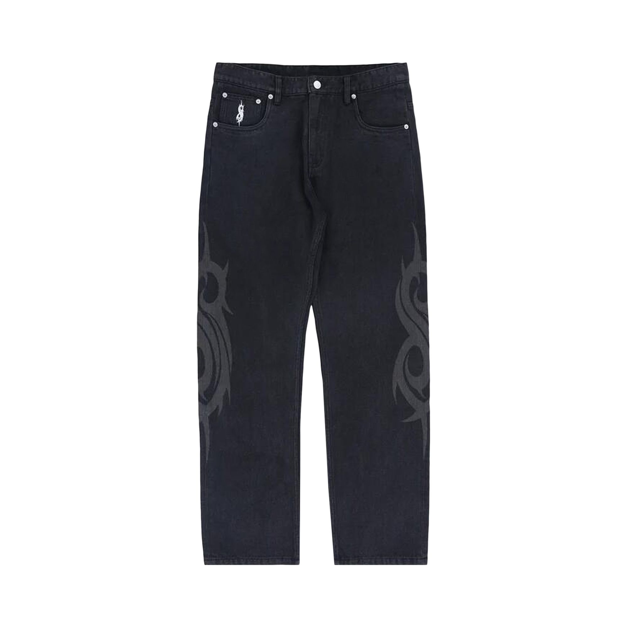 Pre-owned Pleasures X Slipknot 5 Pocket Pants 'black' | Men's Size 36